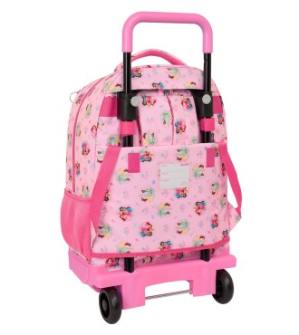 MOCHILA GDE. C/RUEDAS COMPACT EXTRAIBLE PRINCESAS DISNEY 2