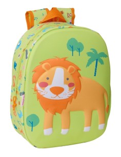 MOCHILA 3D SAFTA 3D LEON Mochilas Guardería | Fraber
