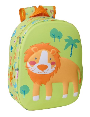 MOCHILA 3D SAFTA 3D LEON Mochilas Guardería | Fraber