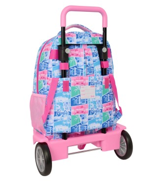 MOCHILA GDE. C/RUEDAS COMPACT EVOL. EXT. BARBIE 2