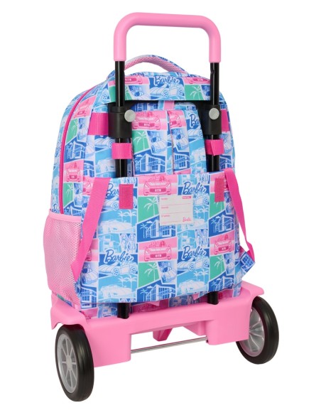 MOCHILA GDE. C/RUEDAS COMPACT EVOL. EXT. BARBIE