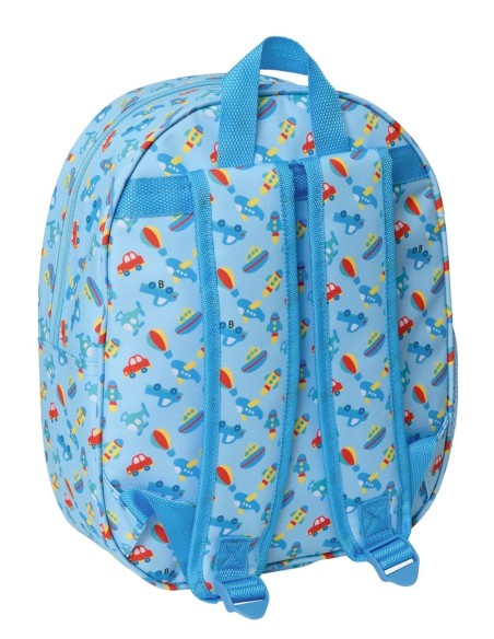 MOCHILA 3D SAFTA 3D AVION Mochilas Guardería | Fraber