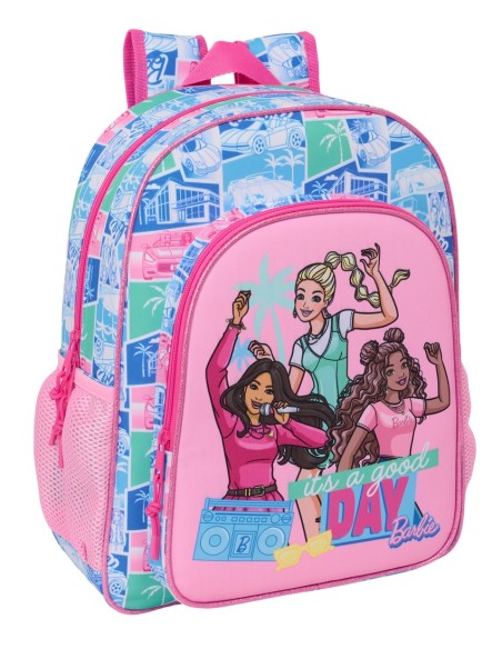 MOCHILA JUNIOR ADAPT.CARRO BARBIE