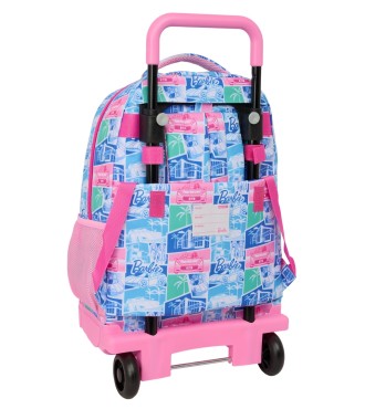 MOCHILA GDE. C/RUEDAS COMPACT EXTRAIBLE BARBIE 2