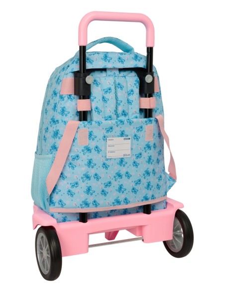 MOCHILA GDE. C/RUEDAS COMPACT EVOL. EXT. STITCH "OHANA"