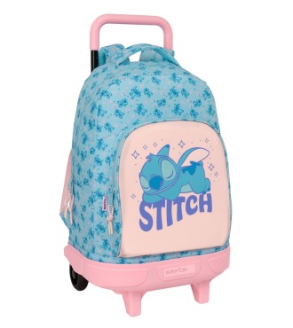 MOCHILA GDE. C/RUEDAS COMPACT EXTRAIBLE STITCH "OHANA"