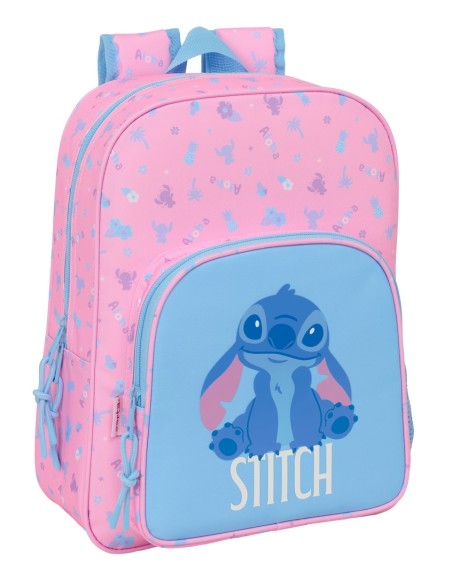 MOCHILA INFANTIL ADAPT.CARRO STITCH "BRIGHT"