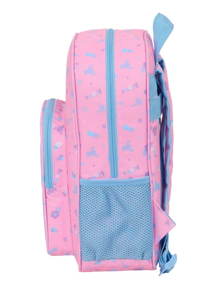 MOCHILA INFANTIL ADAPT.CARRO STITCH "BRIGHT"