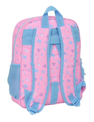 MOCHILA JUNIOR ADAPT.CARRO STITCH "BRIGHT"