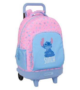 MOCHILA GDE. C/RUEDAS COMPACT EXTRAIBLE STITCH "BRIGHT"