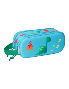 PORTATODO DOBLE 3D SAFTA 3D DINO Portatodo Estuche | Fraber