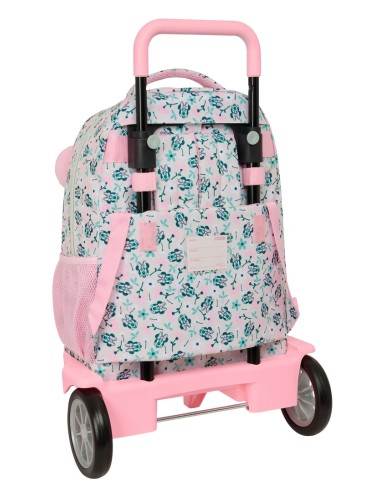 MOCHILA GDE. C/RUEDAS COMPACT EVOL. EXT. MINNIE MOUSE "MINTY"
