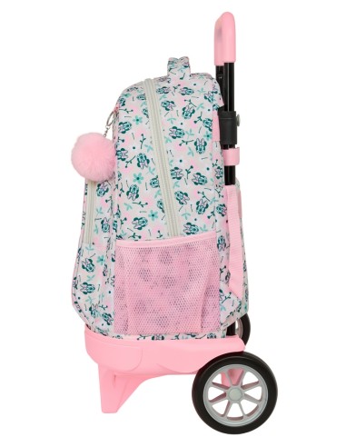 MOCHILA GDE. C/RUEDAS COMPACT EVOL. EXT. MINNIE MOUSE "MINTY"