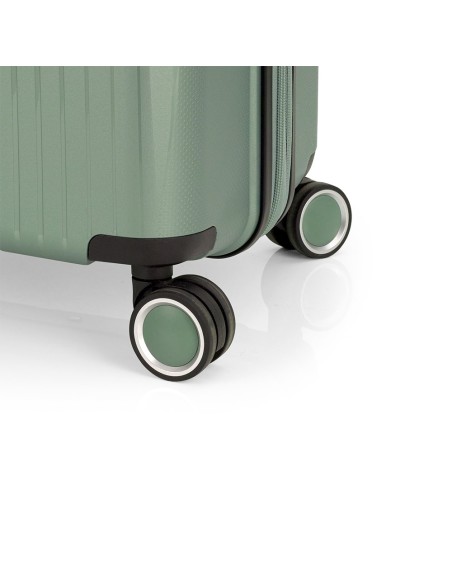 Maleta Trolley Cabina Gabol Brooklyn Verde Maletas Cabina...