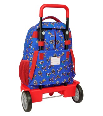 MOCHILA GDE. C/RUEDAS COMPACT EVOL. EXT. MICKEY MOUSE "TODAY" 2
