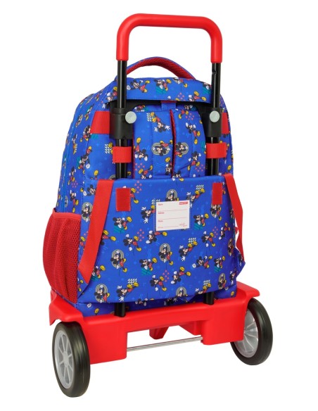 MOCHILA GDE. C/RUEDAS COMPACT EVOL. EXT. MICKEY MOUSE "TODAY"