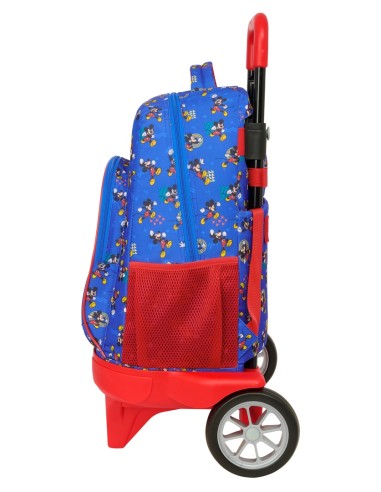 MOCHILA GDE. C/RUEDAS COMPACT EVOL. EXT. MICKEY MOUSE "TODAY"