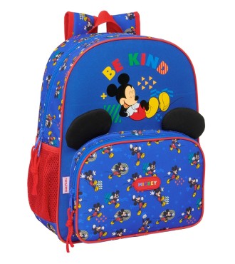 MOCHILA JUNIOR ADAPT.CARRO MICKEY MOUSE "TODAY"