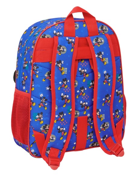 MOCHILA JUNIOR ADAPT.CARRO MICKEY MOUSE "TODAY"