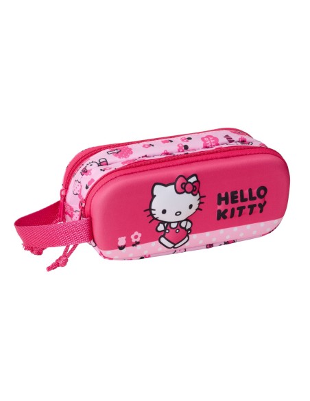 PORTATODO DOBLE 3D HELLO KITTY 3D Portatodo Estuche | Fraber