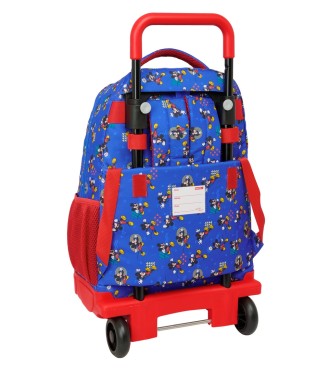 MOCHILA GDE. C/RUEDAS COMPACT EXTRAIBLE MICKEY MOUSE "TODAY" 2