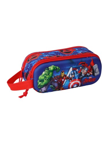 PORTATODO DOBLE 3D AVENGERS 3D Portatodo Estuche | Fraber
