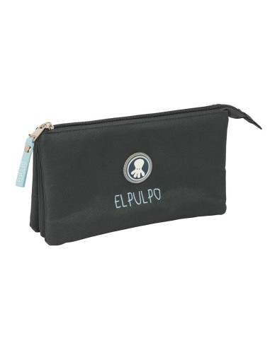 PORTATODO TRIPLE EL PULPO "GRAFITO" Portatodo Estuche | F...