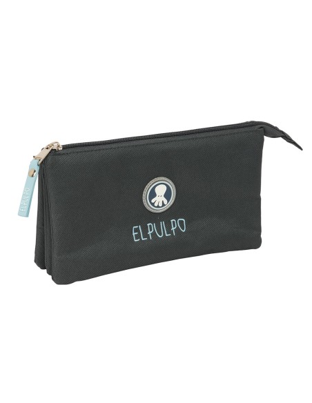 PORTATODO TRIPLE EL PULPO "GRAFITO" Portatodo Estuche | F...