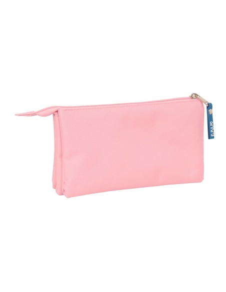 PORTATODO TRIPLE EL PULPO "ROSA" Portatodo Estuche | Fraber