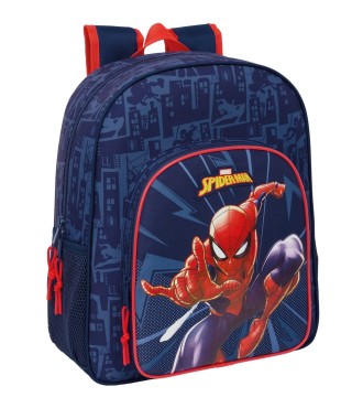 MOCHILA JUNIOR ADAPT.CARRO SPIDER-MAN