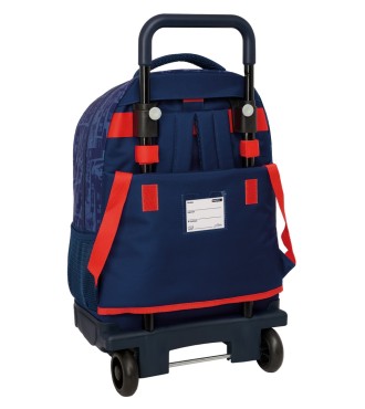 MOCHILA GDE. C/RUEDAS COMPACT EXTRAIBLE SPIDER-MAN 2