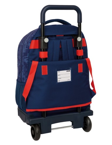 MOCHILA GDE. C/RUEDAS COMPACT EXTRAIBLE SPIDER-MAN