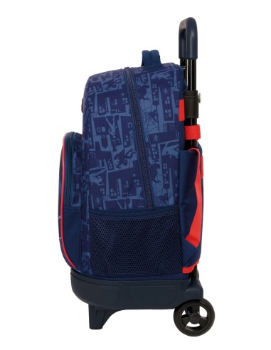 MOCHILA GDE. C/RUEDAS COMPACT EXTRAIBLE SPIDER-MAN