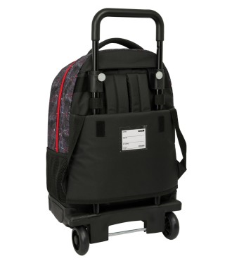 MOCHILA GDE. C/RUEDAS COMPACT EXTRAIBLE MILES MORALES 2