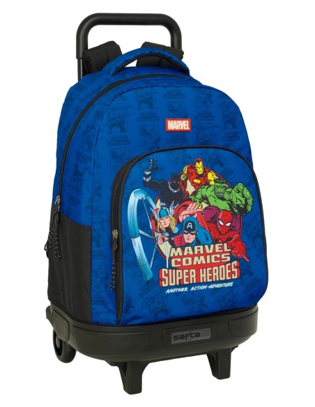 MOCHILA GDE. C/RUEDAS COMPACT EXTRAIBLE AVENGERS