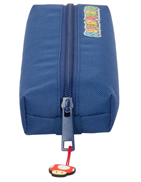 PORTATODO RECTANGULAR C/GOMA ELAST. 22CM SUPER MARIO "MAMMA MIA"