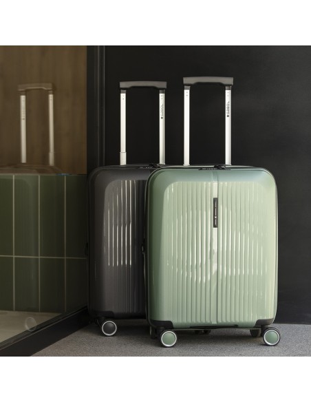 Maleta Trolley Cabina Gabol Brooklyn Verde Maletas Cabina...