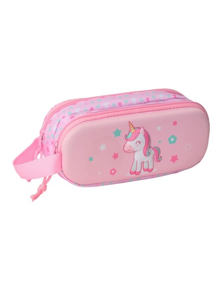 PORTATODO DOBLE 3D SAFTA UNICORN 3D Portatodo Estuche | F...