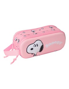 PORTATODO DOBLE 3D SNOOPY 3D Portatodo Estuche | Fraber