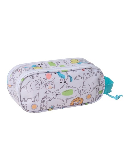 PORTATODO DOBLE 3D SAFTA LION 3D Portatodo Estuche | Fraber