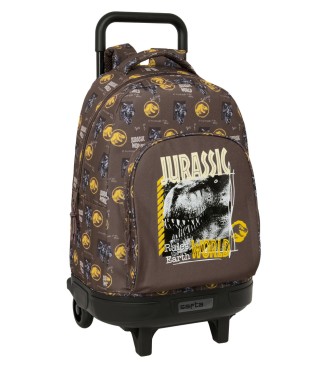 MOCHILA GDE. C/RUEDAS COMPACT EXTRAIBLE JURASSIC WORLD