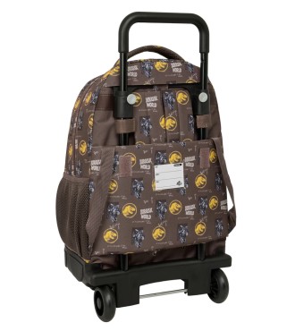 MOCHILA GDE. C/RUEDAS COMPACT EXTRAIBLE JURASSIC WORLD 2