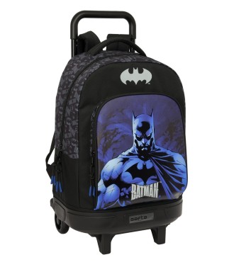 MOCHILA GDE. C/RUEDAS COMPACT EXTRAIBLE BATMAN