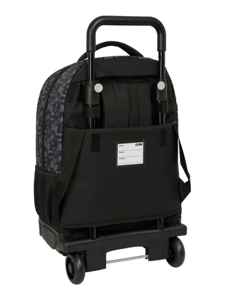 MOCHILA GDE. C/RUEDAS COMPACT EXTRAIBLE BATMAN