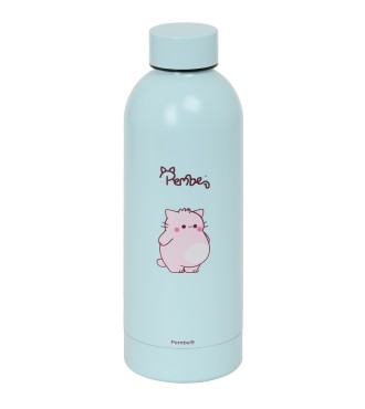 BOTELLA TERMO ACERO INOXIDABLE 500ml PEMBE "THE PINK CAT"