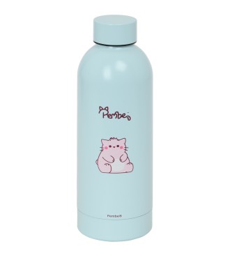 BOTELLA TERMO ACERO INOXIDABLE 500ml PEMBE "THE PINK CAT" 2
