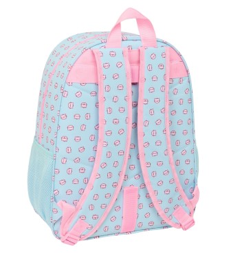 MOCHILA ADAPT.CARRO PEMBE "THE PINK CAT" 2