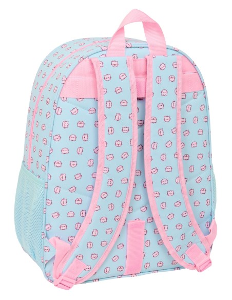 MOCHILA ADAPT.CARRO PEMBE "THE PINK CAT"