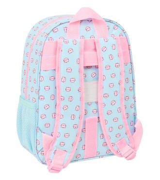 MOCHILA INFANTIL ADAPT.CARRO PEMBE "THE PINK CAT" 2