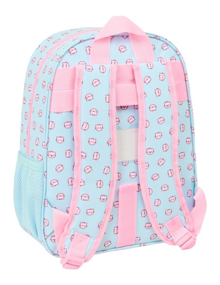 MOCHILA INFANTIL ADAPT.CARRO PEMBE "THE PINK CAT"